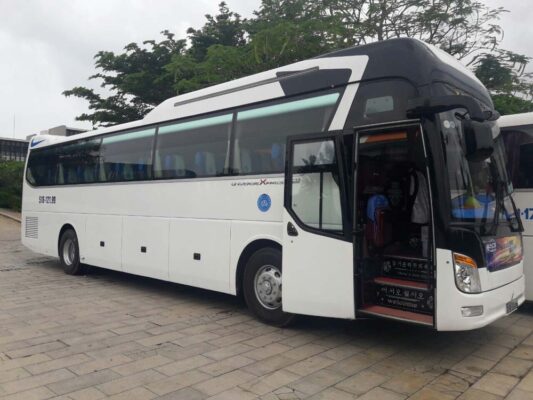 thuê xe 45 chỗ bến tre
