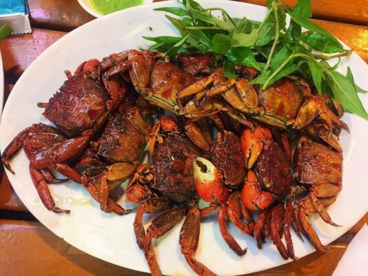 Ba khía rang me - Các điểm du lịch từ Cà Mau tới Nha Trang