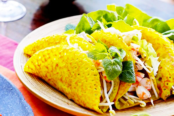 Bánh xèo Cần Thơ - Các điểm du lịch từ Cà Mau tới Nha Trang